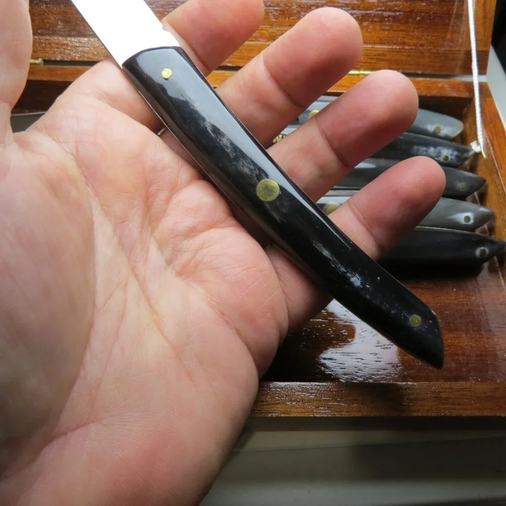 Rare pieces Laguiole steak knife by Claude Dozorme